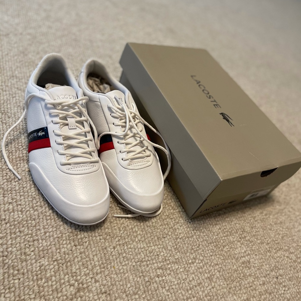 Lacoste Strada Men’s Gucci like Sneakers Size 7.5